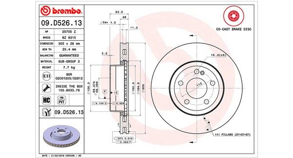 MAGNETI MARELLI Bremžu diski 360406133304